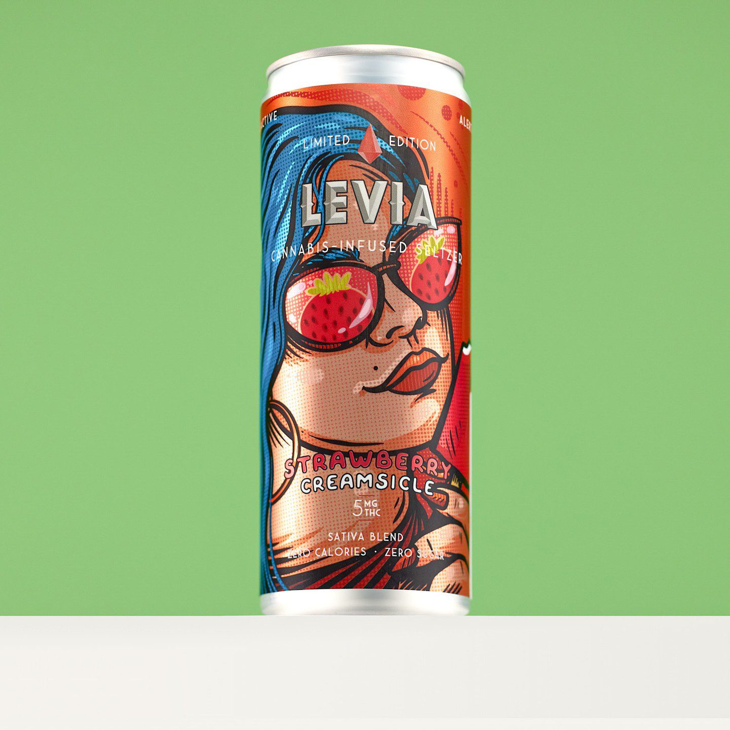 Meet the newest LEVIA limited-edition flavor: Strawberry Creamsicle! Hitting shelves throughout Massachusetts later this week, the limited-edition Strawberry Creamsicle offering mimics the desired effects of our OG “Achieve” seltzer – consisting of a sativa cannabis blend that gives you energy for work or play – with an innovative, fruity flavor. The amazing can artwork was done by none other than @keever. Recipe by our very own @nalani_salami91. We can't wait for you to try.: @craigcapellophotography