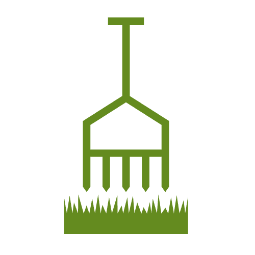 lawn core aeration service | Turf Pro Inc lawn care aeration service icon lawn care